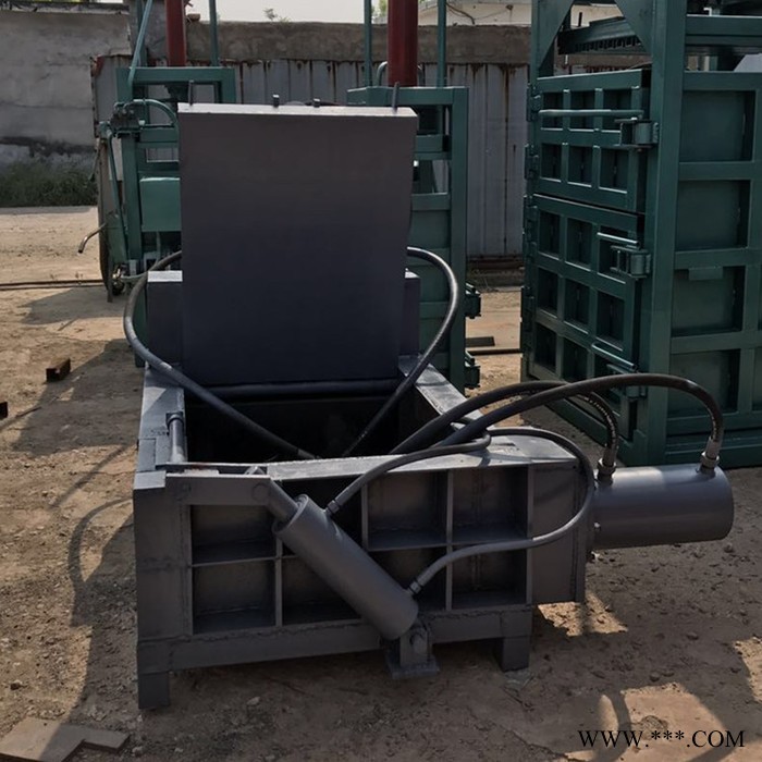 睿迪牌废旧铝拉罐铝制品金属打包机压块机 废铝箔打包机图3