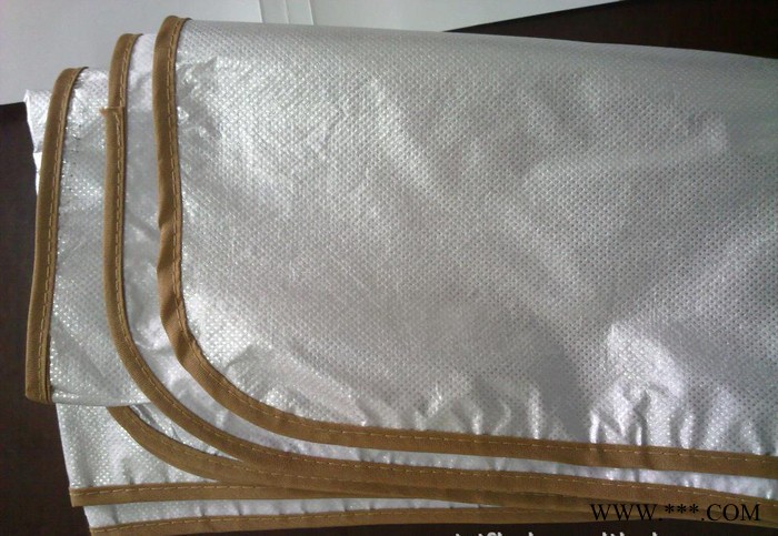 供应镀铝无纺布，真空镀铝无纺布，铝膜无纺布，喷铝无纺布，铝箔无纺布，锡箔无纺布图2