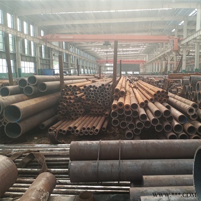 鸿金 结构用无缝钢管 酸洗磷化无缝钢管 喷漆无缝钢管价格图2