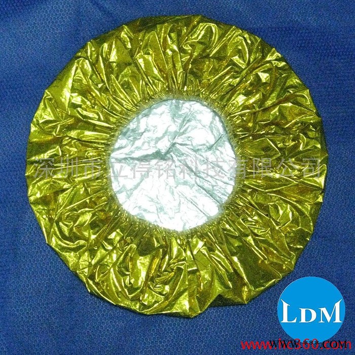 厂家供应一次性浴帽 铝箔美容美发专用浴帽图2