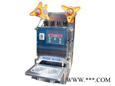 半自动薯片纸筒铝箔封口机厂家 半自动薯片桶封盖机 封口机械图4