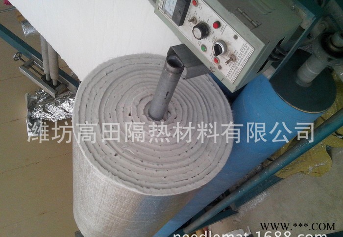 生产销售复铝箔玻璃纤维针刺毡 玻璃纤维棉毡图3
