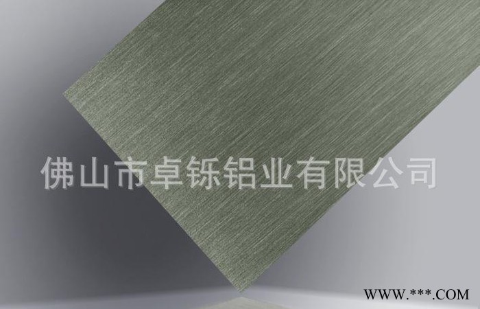 直销 尼龙拉丝氧化铝板 单面覆膜 直销 来料加工图3