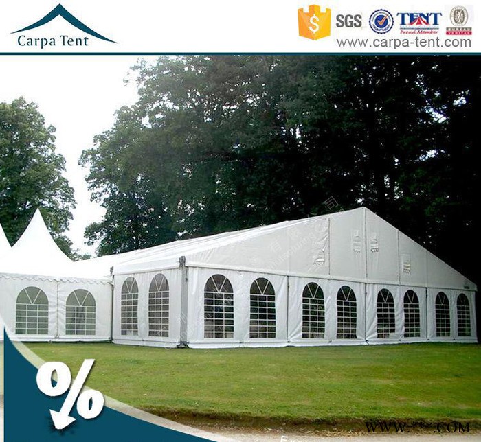 中山户外婚礼帐篷  欧式篷房PVC涂层布  铝合金框架图3