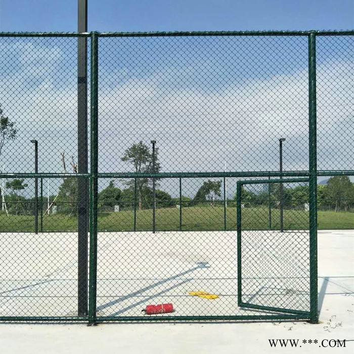 鼎恒4米高镀锌管磷化喷塑勾花篮球场围网 学校操场运动场围栏网量大从优 球场围栏网生产厂家图4