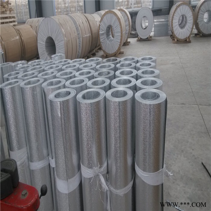 批发1060普通铝卷 管道保温铝皮 橘皮铝卷 彩色涂层铝卷颜色定制图3
