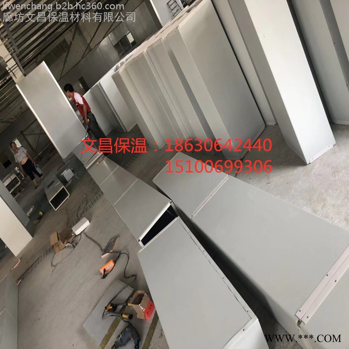 文昌供应销售单面彩钢酚醛板 双面铝箔酚醛复合风管板 通风管道专用双面彩钢酚醛复合风板图4