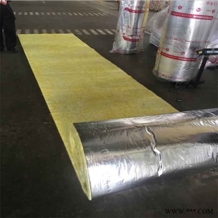 蓝绚 北京厂家离心A级玻璃棉板 外墙保温铝箔玻璃棉板图3