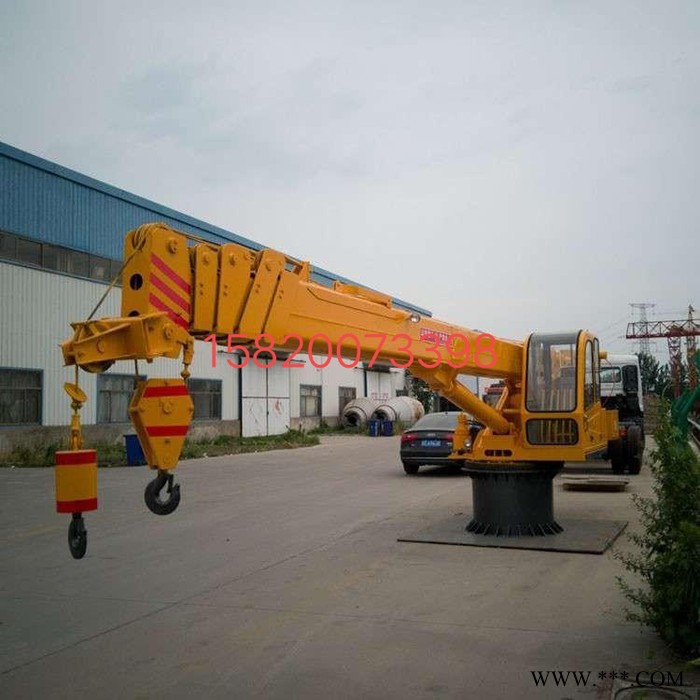 济宁船吊   海上救援吊5吨船吊 小型船吊抗风抗潮 做工精细 鱼鳞焊接 酸洗磷化图2
