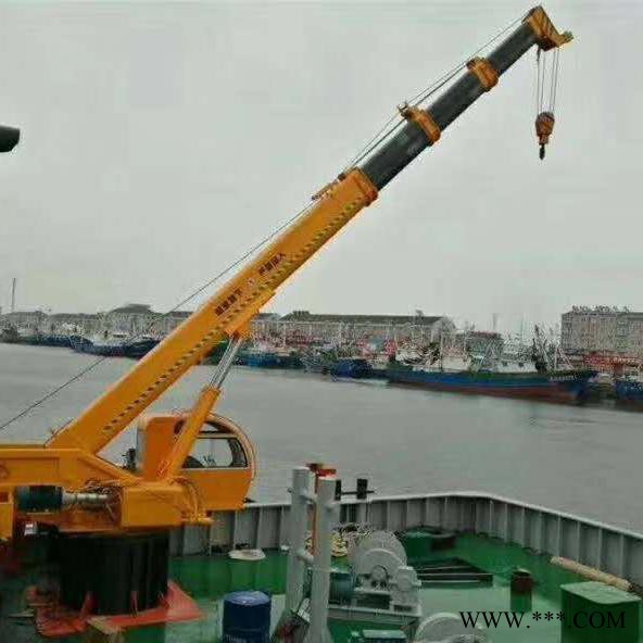 济宁船吊   海上救援吊5吨船吊 小型船吊抗风抗潮 做工精细 鱼鳞焊接 酸洗磷化图5