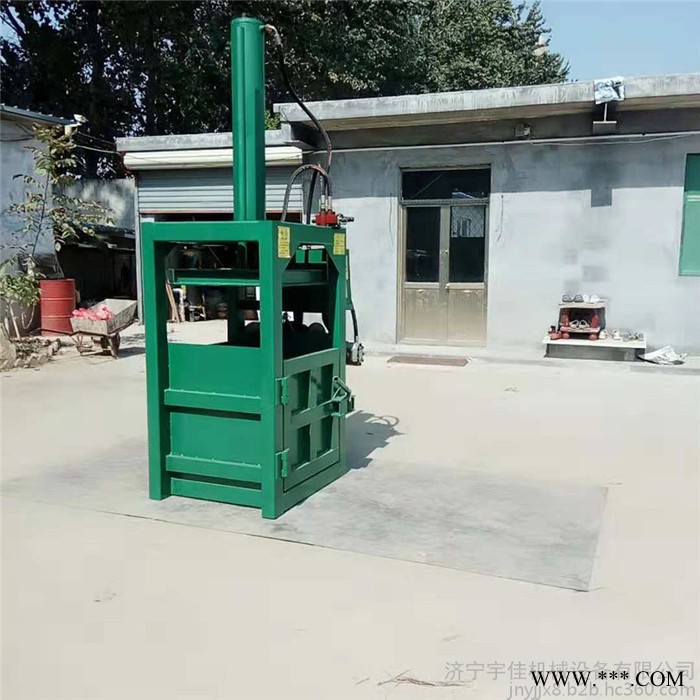 40吨立式易拉罐压扁机 油壶压扁机价格 河南60吨废铝箔压块机图3