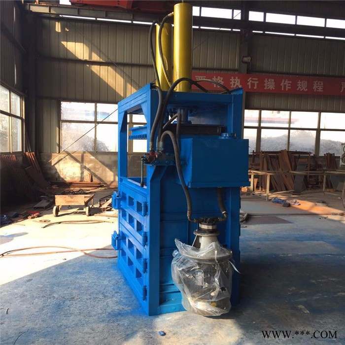 铝箔废料压块机 压缩成型设备 启航多功能纸箱打包机图5