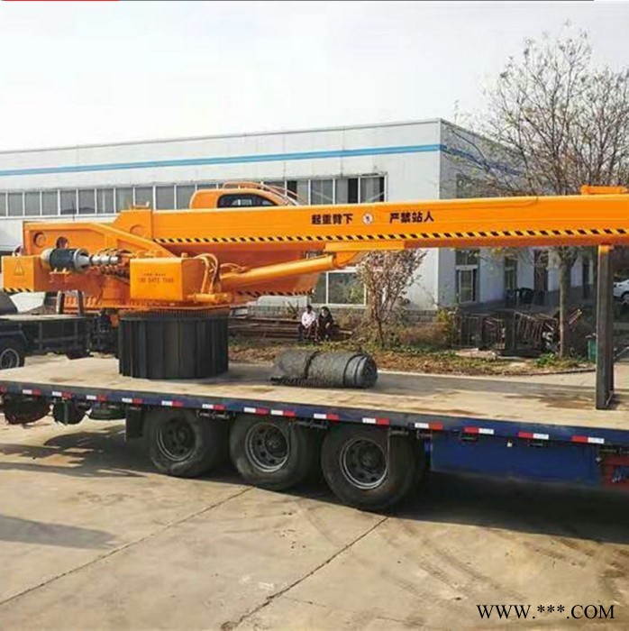 船用吊车 小型船吊厂家 做工精细 鱼鳞焊接 酸洗磷化 环保型烤漆房图6