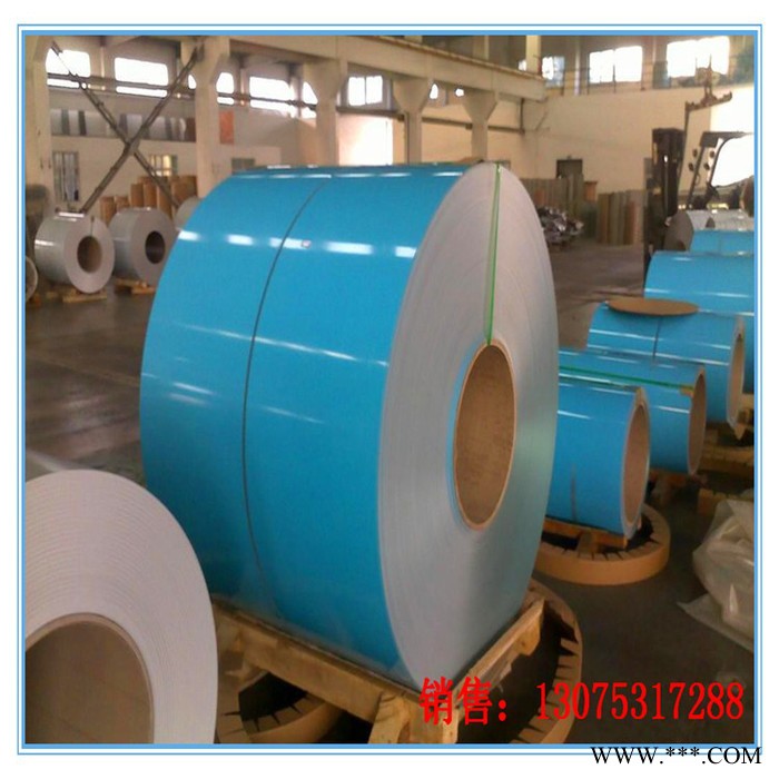 供应彩涂铝卷 聚酯涂层和氟碳涂层的彩涂铝卷厂家定制图8