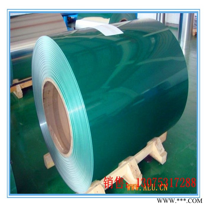 供应彩涂铝卷 聚酯涂层和氟碳涂层的彩涂铝卷厂家定制图5