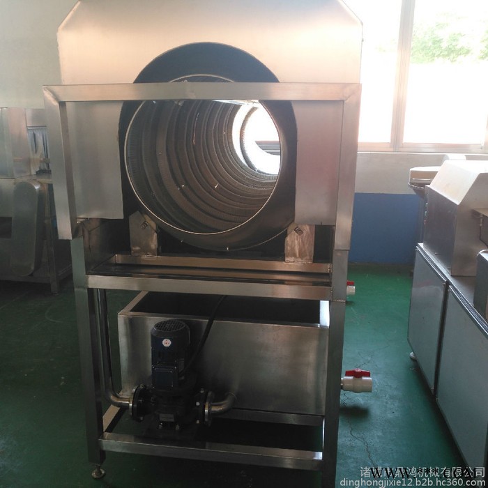 鼎鸿牌TQX-3000型滚筒清洗机 包装袋清洗机 肉类铝箔袋清洗机 去油污洗袋机  果蔬清洗机价格图8