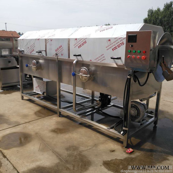 鼎鸿牌TQX-3000型滚筒清洗机 包装袋清洗机 肉类铝箔袋清洗机 去油污洗袋机  果蔬清洗机价格图4