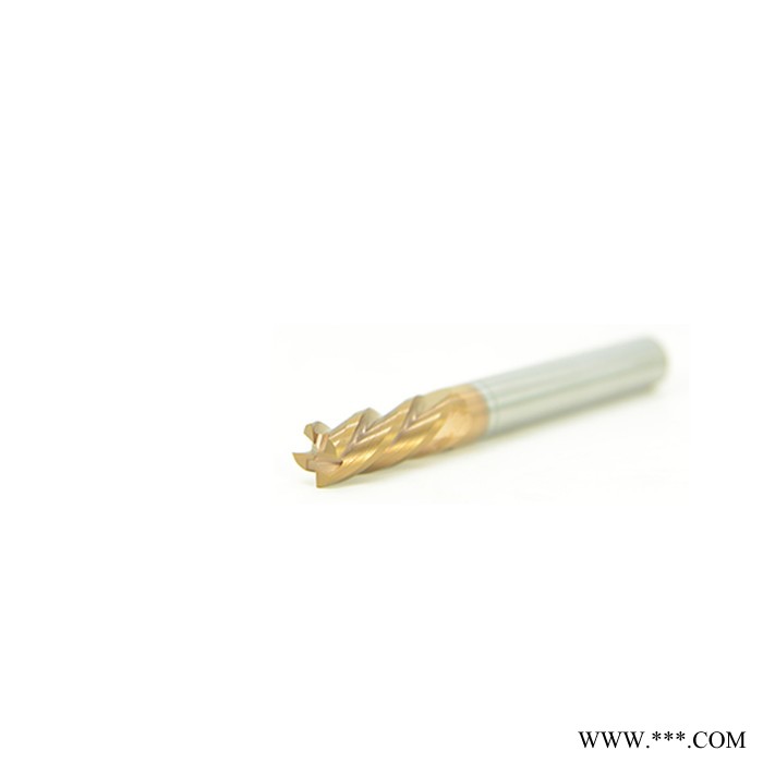 LHY超硬55度4刃数控钨钢铣刀硬质合金立铣刀涂层加长键槽平底刀数控铝用立铣刀CNC刀具图2