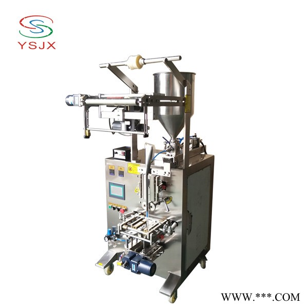 酱料包装机 抑菌免洗洗手液铝箔袋自动包装机 袋装药膏包装机 膏体蜂蜜三边封立式包装机图7