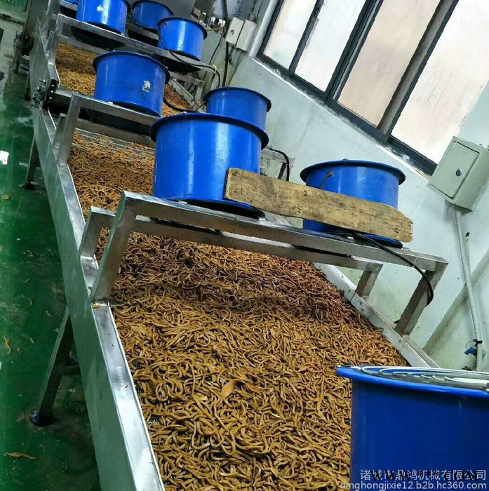 鼎鸿牌FG-3000型豆干风干机 豆浆风干流水线 鱼豆腐风干机 油炸食品风干线 肉类铝箔袋风干机 网带速度可调图7