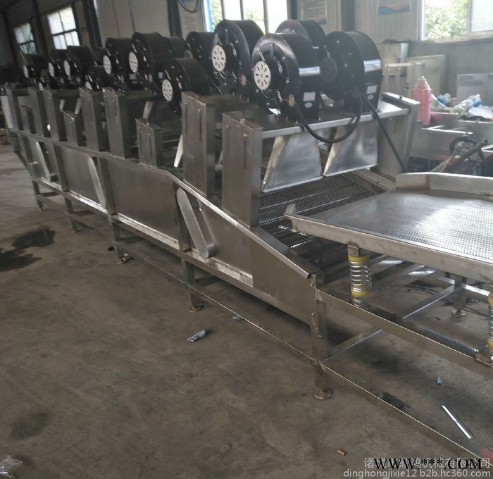鼎鸿牌FG-3000型豆干风干机 豆浆风干流水线 鱼豆腐风干机 油炸食品风干线 肉类铝箔袋风干机 网带速度可调图4