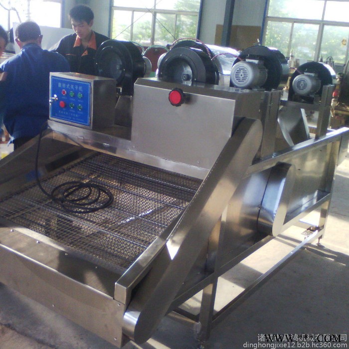 鼎鸿牌FG-3000型豆干风干机 豆浆风干流水线 鱼豆腐风干机 油炸食品风干线 肉类铝箔袋风干机 网带速度可调图6