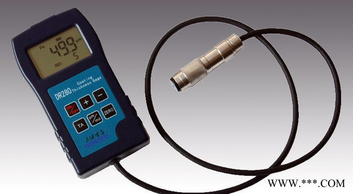 新品推荐 DR280铁铝涡流磁性两用涂层测厚仪 油漆干膜测厚仪图2