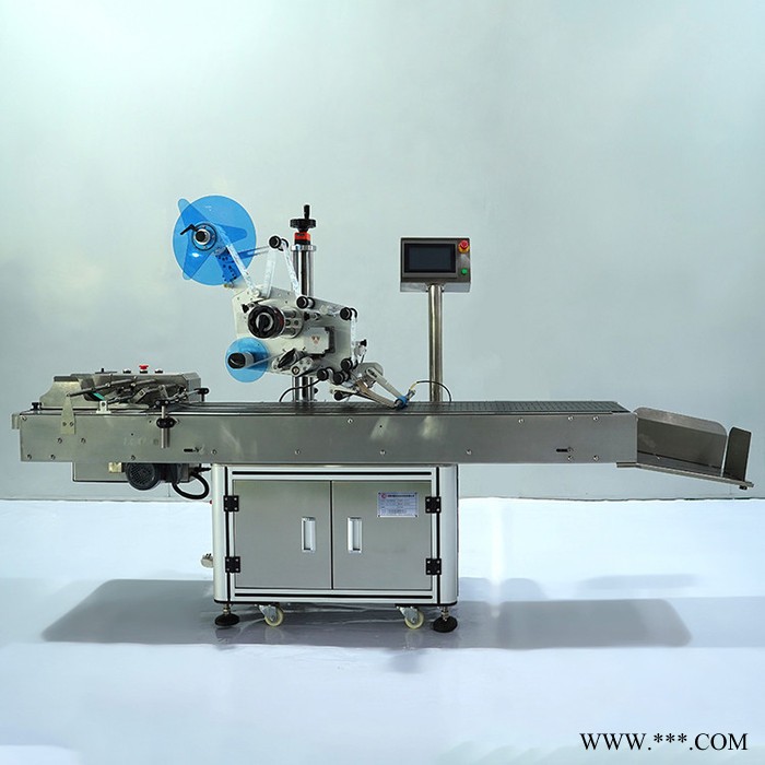 全自动贴标机 静电袋铝箔袋PE袋贴标机 吸塑盒平面贴标签机 **图2