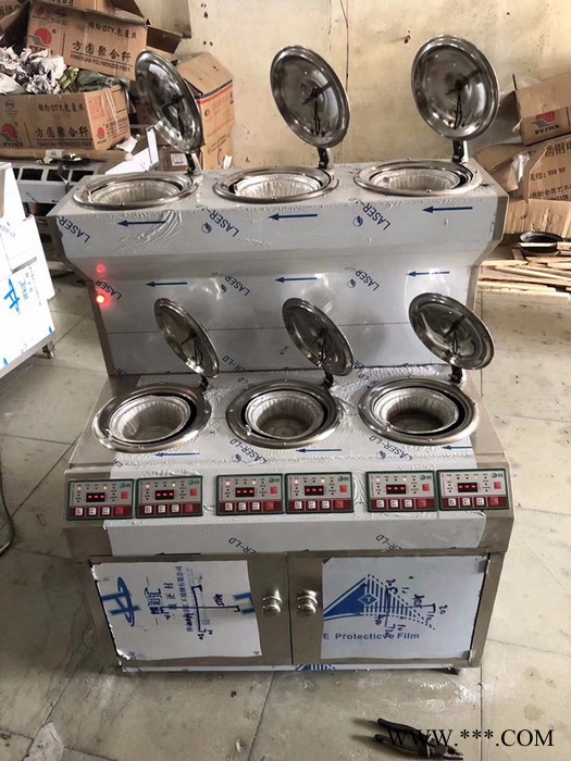全自动触屏控制煲仔饭机商用外卖锅巴机锅巴煲铝箔碗电仔炉图4
