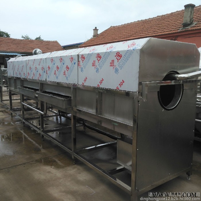 鼎鸿牌TQX-3000型滚筒洗袋机 牛肉干清洗机 铝箔袋清洗机 鸡腿肉制品清洗机  豆干清洗机图5
