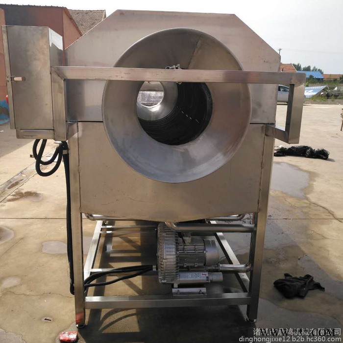 鼎鸿牌TQX-3000型滚筒洗袋机 牛肉干清洗机 铝箔袋清洗机 鸡腿肉制品清洗机  豆干清洗机图2