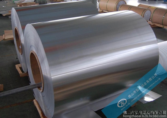 供应8011铝箔PE压敏封口垫片专用铝箔图8