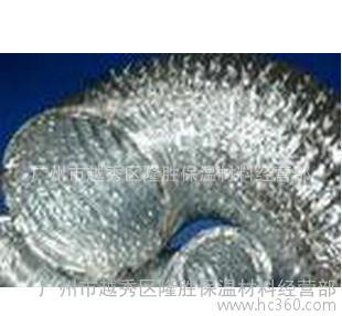 铝箔伸缩通风管 铝箔软管 铝箔伸缩单管 风管伸缩管图2