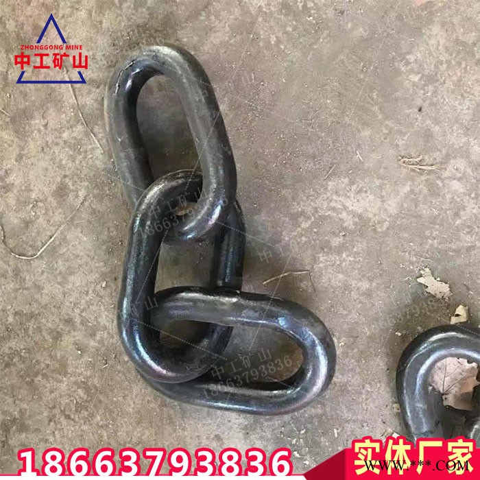 锻打热处理三环链 锻打热处理三环链 18X64圆环链规格全图5