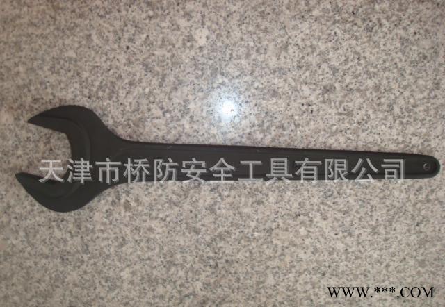 天津桥防CNFB德标钢制单头呆扳手 磷化 自然色 黑涂图3