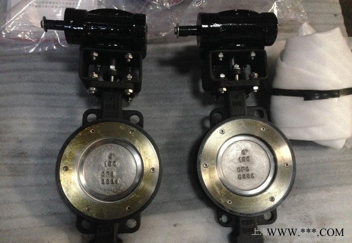 【磷化】D372F-150LB 高性能双偏心蝶阀 对夹蝶阀 手动 蜗轮图2