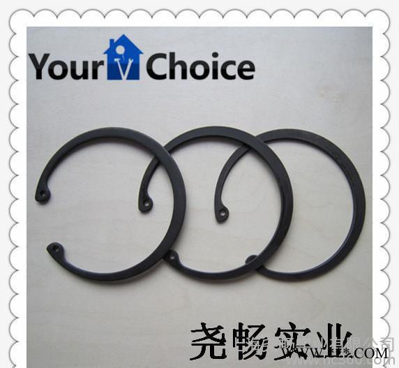 卡簧、挡圈,DIN472 孔用挡圈 磷化黑 160x4图2