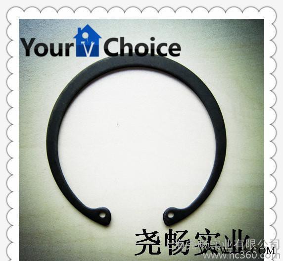 卡簧、挡圈,DIN472 孔用挡圈 磷化黑 155x4图2