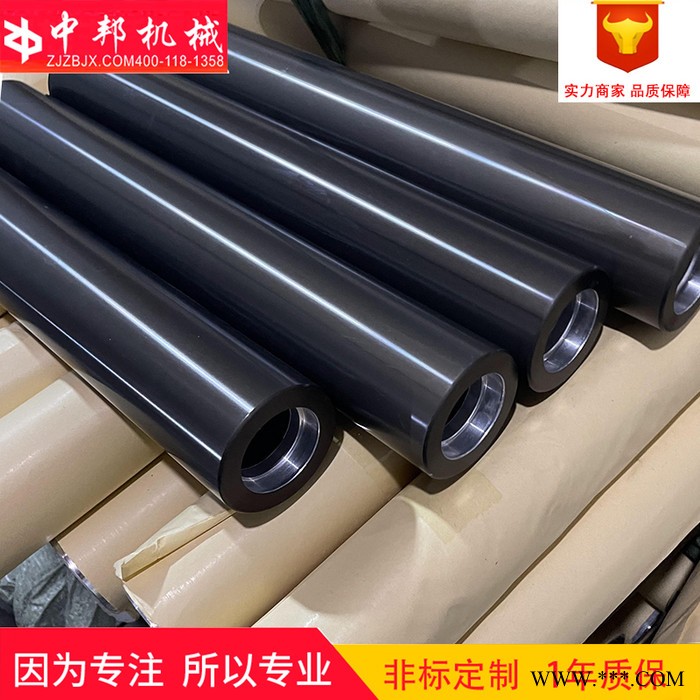 铝导辊茶色硬质阳极氧化镜面铝辊铁特氟龙无动力滚筒铝合金辊定制图4
