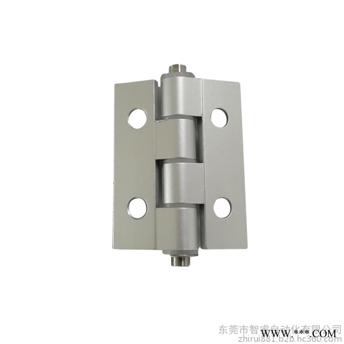 直销铝合金本色阳极氧化铰链 工业黑色平开合页定制可替换米思米怡合达 铝合金铰链图5