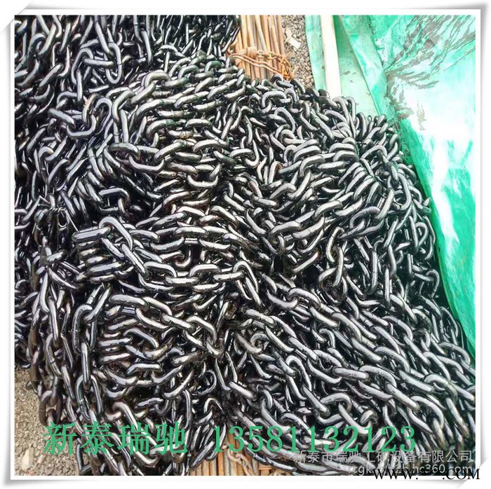 源头厂家现货直供40T高强度圆环链条 矿用淬火热处理提升链条输送链条图2