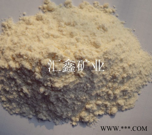 汇鑫厂家供应10-325目铝矾石粉 铝矾石砂 卵石 铝矾土图2