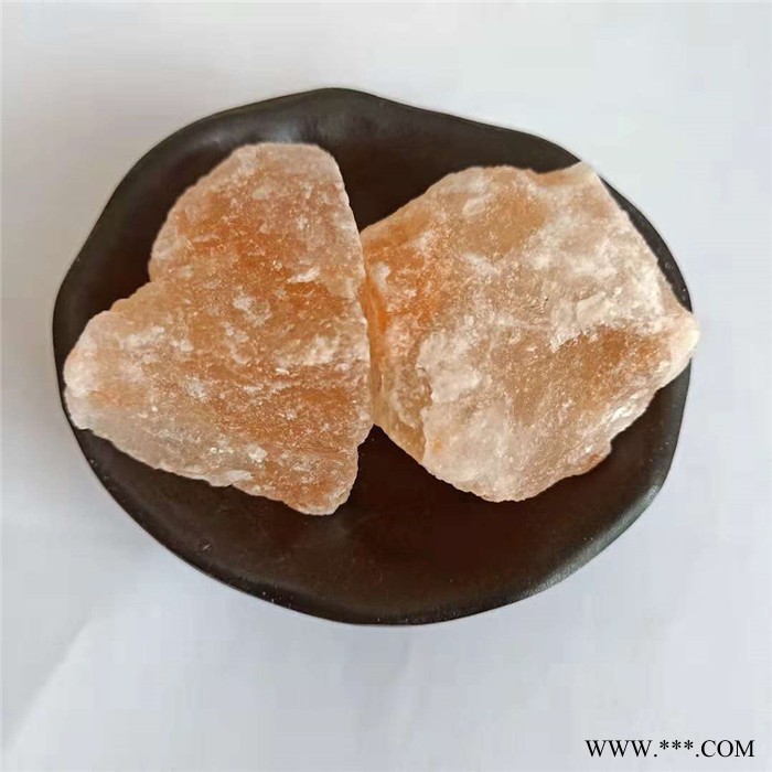 盐块盐砂盐石 盐块 盐砂 巴基斯坦水晶盐石 盐岩 紫盐沙 岩磐浴粉红色盐砂图5