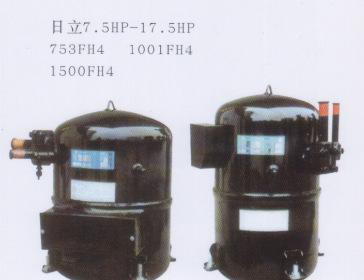 展厅空调保鲜冷库热处理冷却用日立735FH3-TR22制冷压缩机批发图2