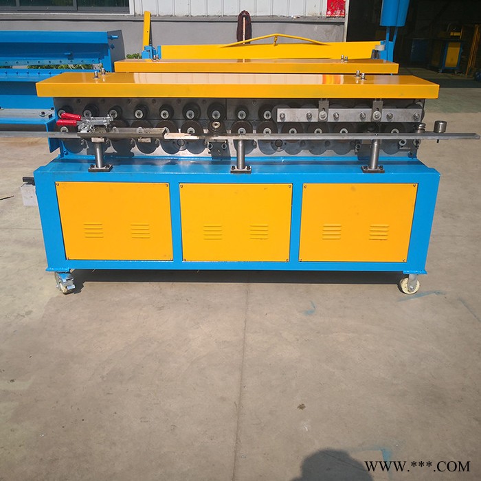 高速共板法兰机 电动共板法兰机 整体热处理共板法兰成型机图2