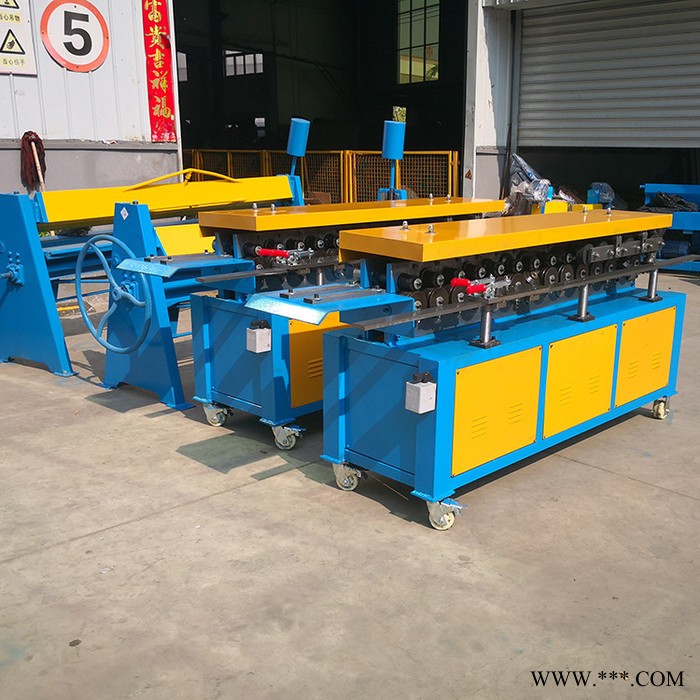 高速共板法兰机 电动共板法兰机 整体热处理共板法兰成型机图5