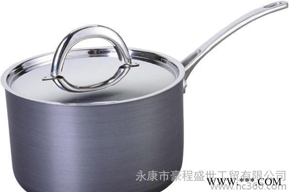 ** 汤锅 铝锅 高品质硬质氧化铝锅 阳极氧化奶锅图3