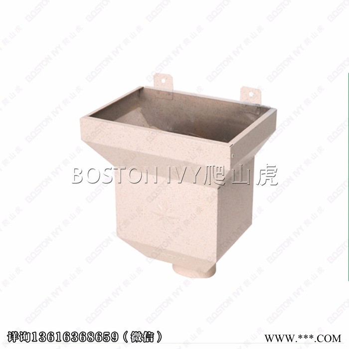 蒂美金属方形雨水管采用3003系耐腐蚀的铝锰合金阳极氧化处理图3