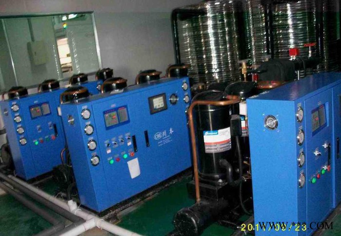 25HP耐酸碱冷水机，防腐制冷设备，阳极氧化控温图2