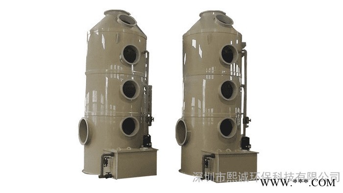 逆流喷淋塔 熙诚 电解液吸收塔喷淋塔解决废气图3